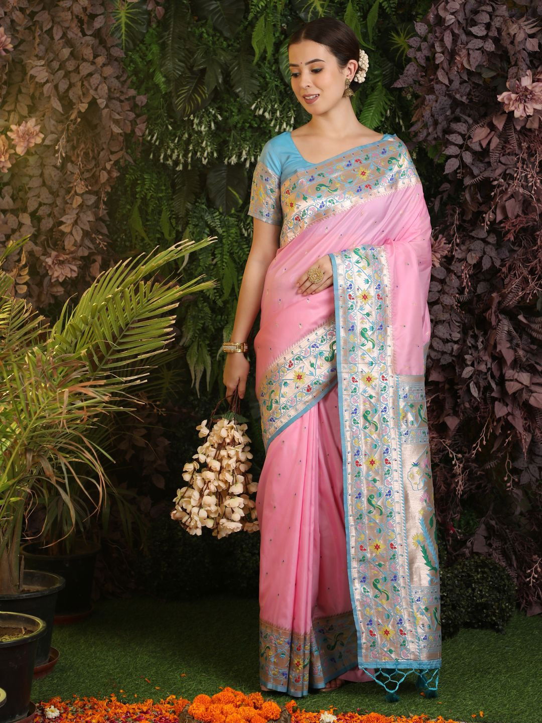 Paithani Srivalli Silk Party Wear Sarees Catalog